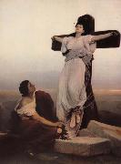 Max, Gabriel Cornelius von A Christian Martyr on the Cross oil painting picture wholesale